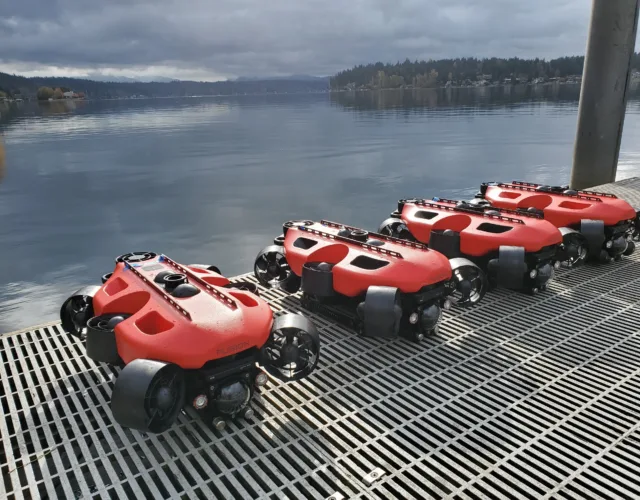 SRS FUSION hybrid ROV AUV for underwater robotics and rapid subsea inspection