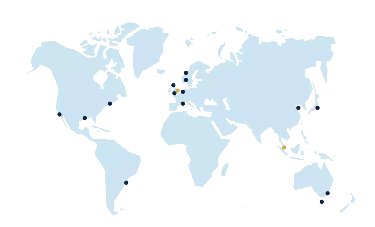 General Oceans global office locations and underwater technology support network