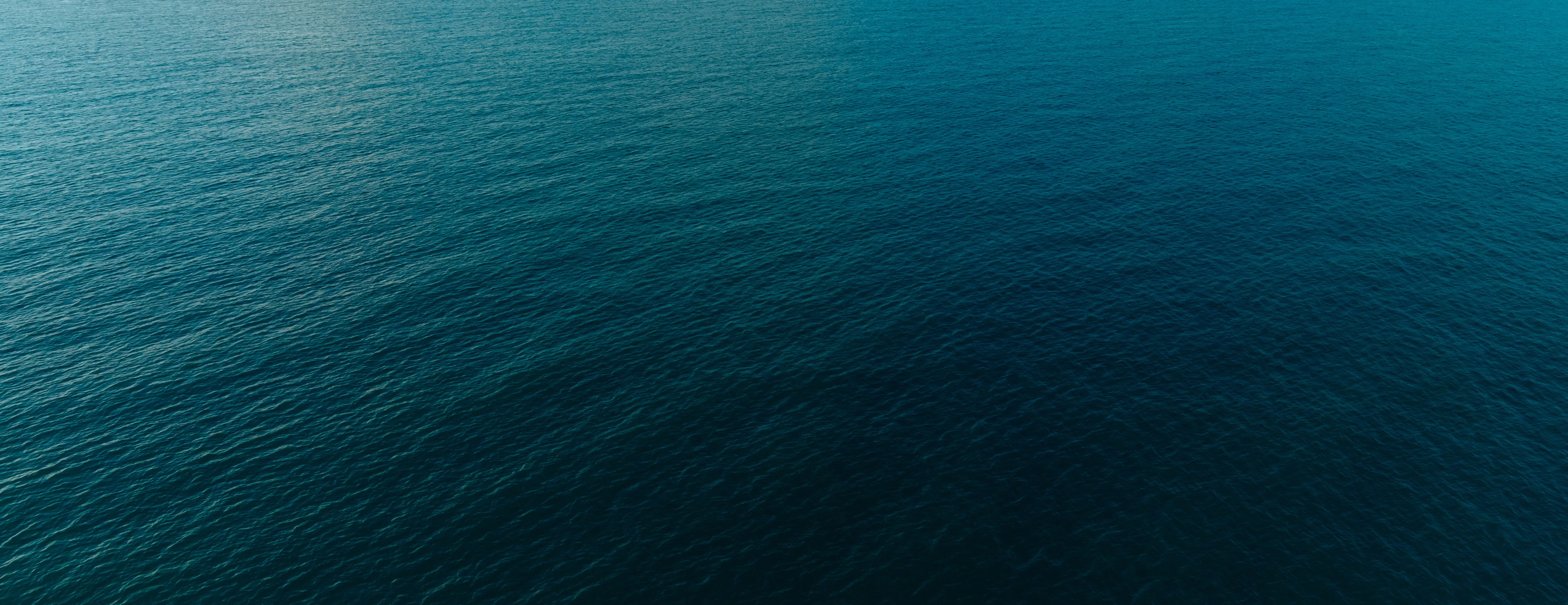 Open Ocean in blue with waves